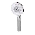 pommeau de douche anticalcaire elisse argent gris