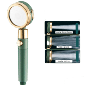 Pommeau de Douche Vert