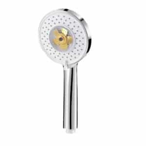 pommeau de douche anticalcaire elisse or