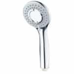 pommeau de douche anticalcaire blanc