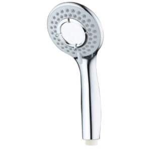 pommeau de douche anticalcaire blanc