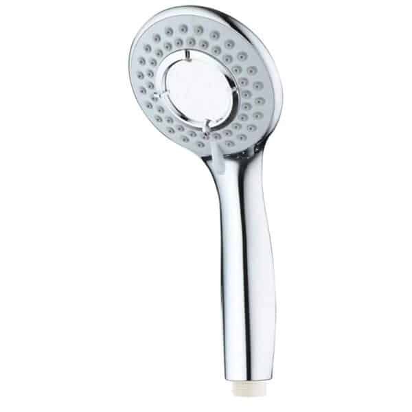 pommeau de douche anticalcaire blanc