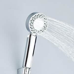 pommeau de douche anticalfaire plat seul eau